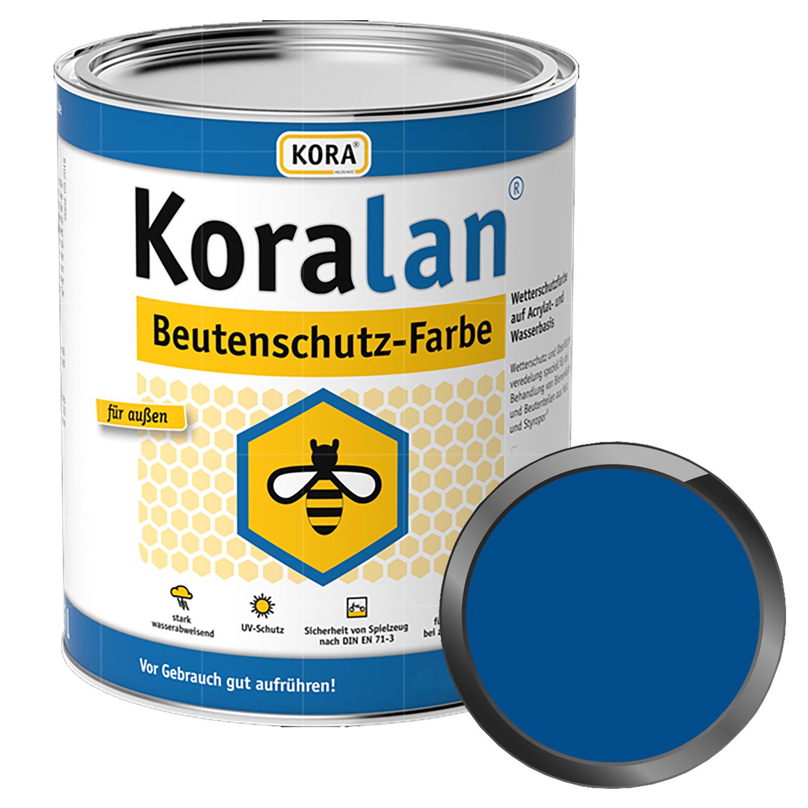 KORA Wetterschutzfarbe Koralan Beutenschutz-Farbe - 0.375 Ltr