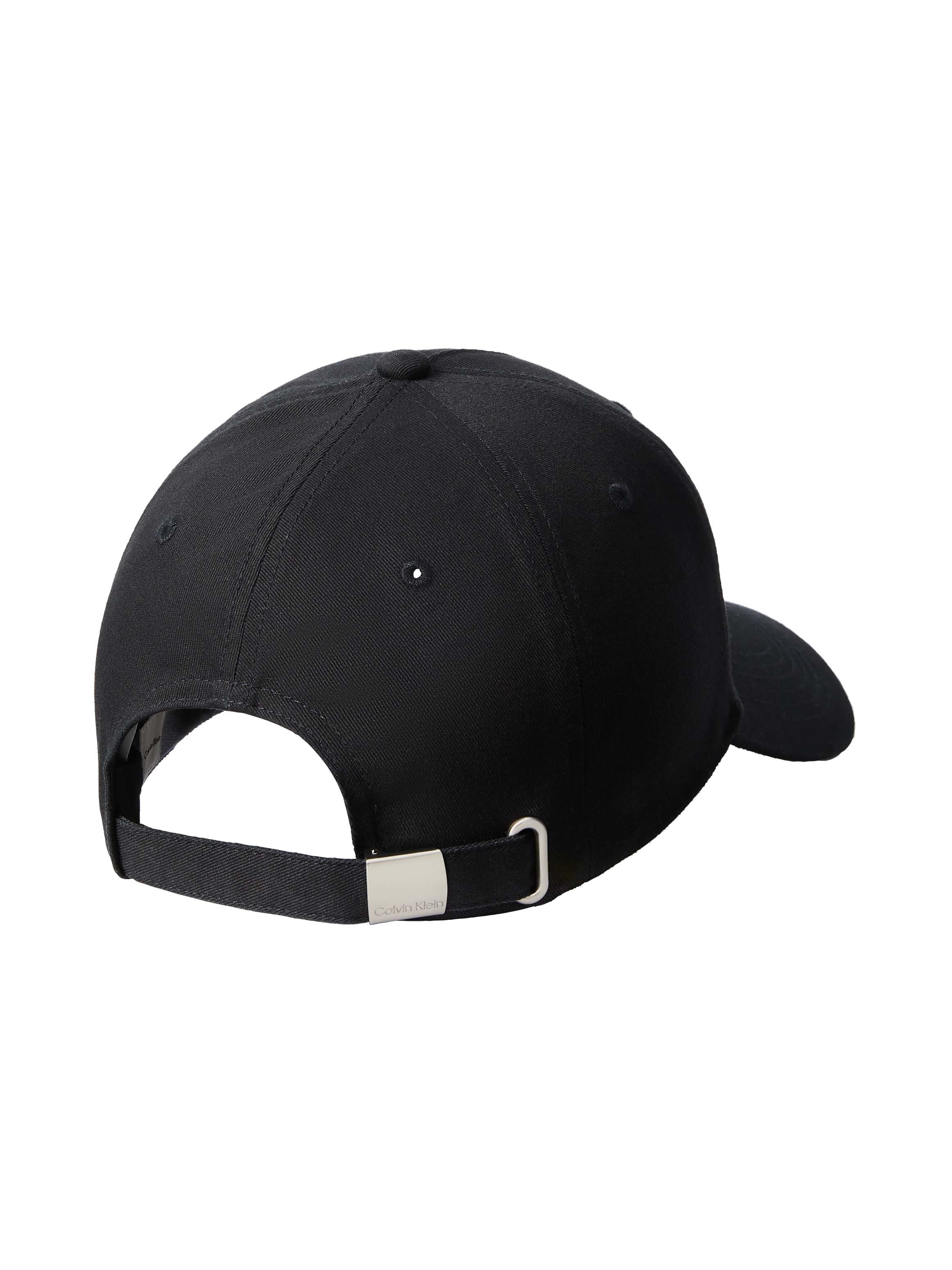 Calvin Klein Jeans Baseball Cap COTTON TWILL W/ HW CAP Größenverstellbar mit festem Schirm – Bild 2 von 3