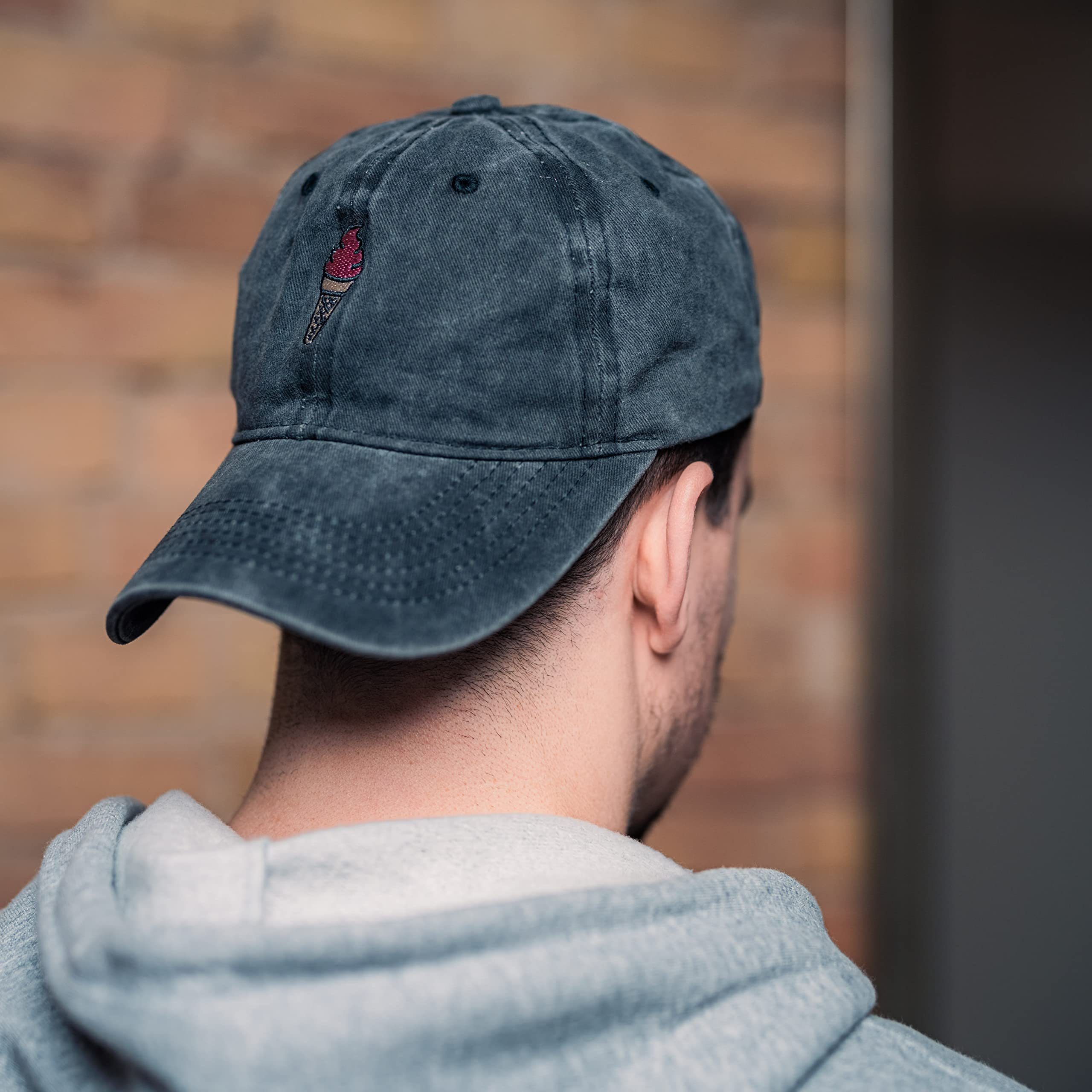 Made by Nami Baseball Cap Basecap Used Look - Rot Schwarz Grün mit oder ohn günstig online kaufen