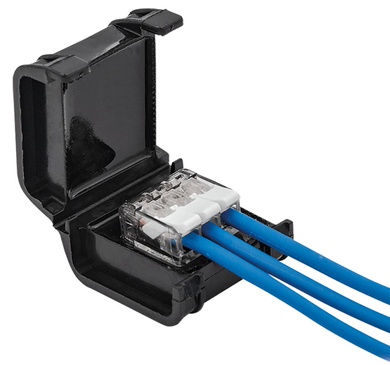 Heidemann Kabelschelle Heidemann Iso Flex Gelbox mit 3 Verbindungsklemmen