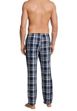 Schiesser Pyjama Mix+Relax (nur Hose, 1 tlg) reine Baumwolle, seitliche Taschen, Pyjamahose, Schlafhose, Sofahose