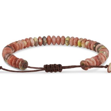 BENAVA Armband Yoga Armband - Jaspis Edelstein Perlen mit Stilvollen Steinen, Handgemacht