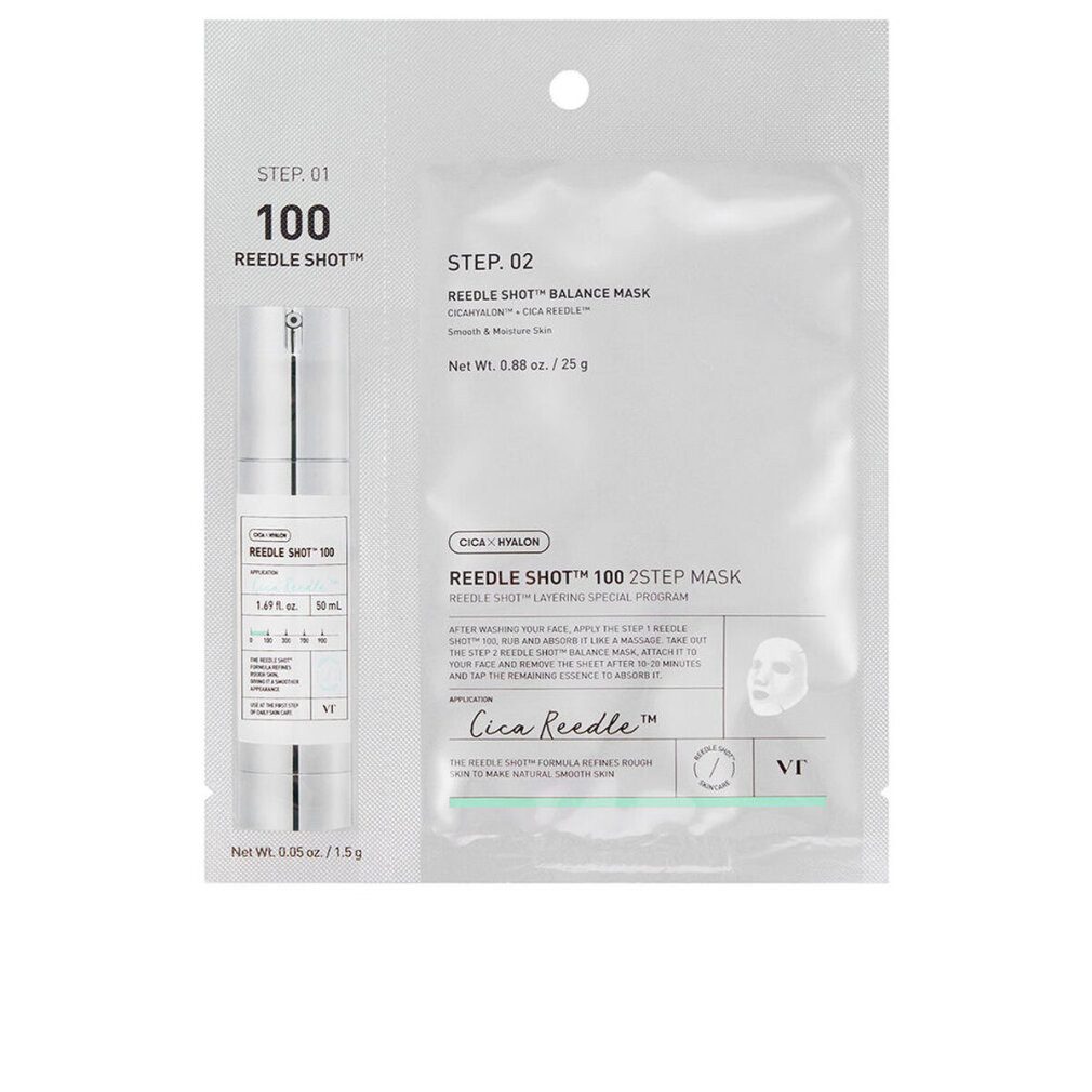 VT Cosmetics Gesichtsmaske Reedle Shot 100 - 2 Step Mask