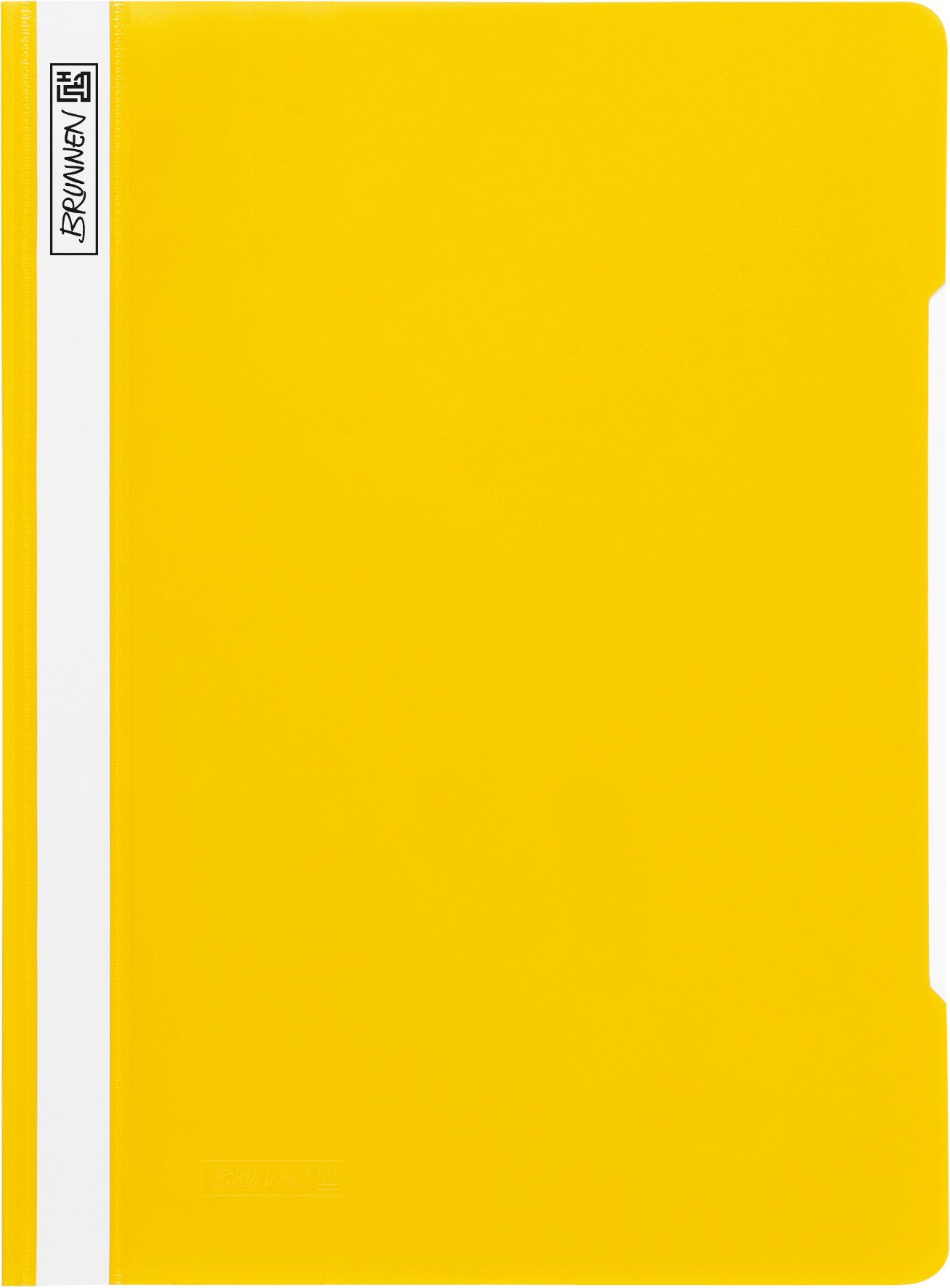 BRUNNEN Hefter BRUNNEN 102011010 Schnellhefter, A4, max. Füllhöhe: 10 mm, gelb