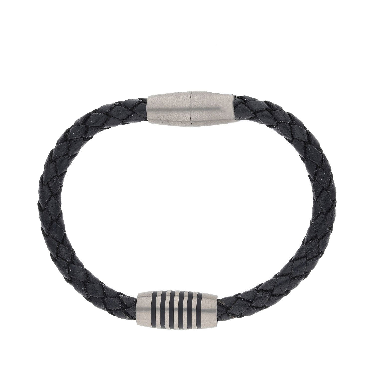 Boccia Lederarmband Boccia Armband Leder 0347-0519 45 (kein Set, 1-tlg., kein Set)