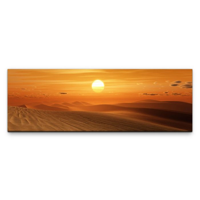 möbel-direkt.de Leinwandbild Bilder XXL Wüstenlandschaft Wandbild auf Leinwand