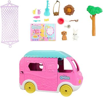 Barbie Puppen Fahrzeug Chelsea 2-in-1 Camper Spielset mit Puppe