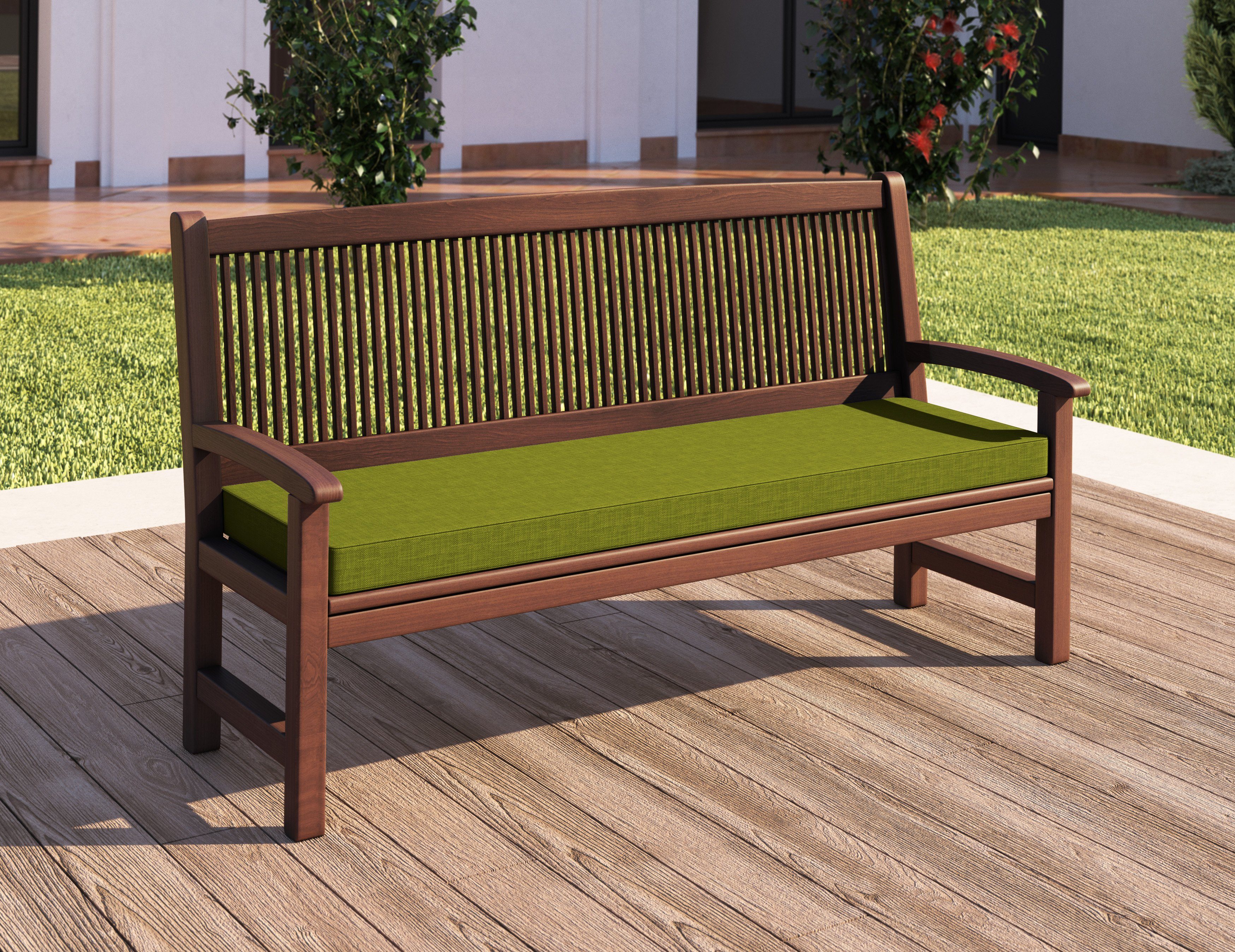 sunnypillow Bankauflage Bankkissen mit abnehmbarem Bezug, Auflage für Garte günstig online kaufen