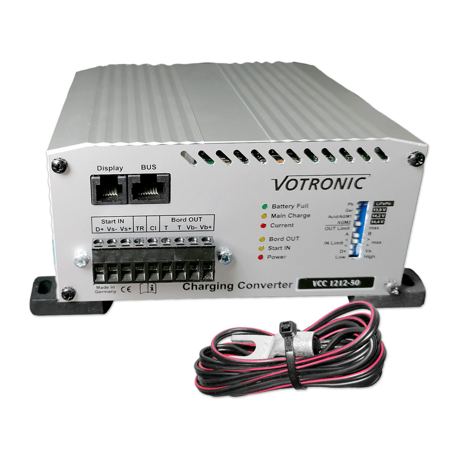 Votronic Batterie-Trennrelais Ladebooster, Votronic VCC 1212-50, 12V, 50A