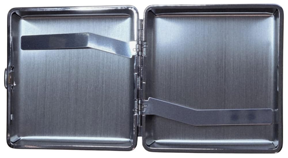 Eintracht Frankfurt Etui klassisches Metall-Etui für Zigaretten mit Logo, a günstig online kaufen