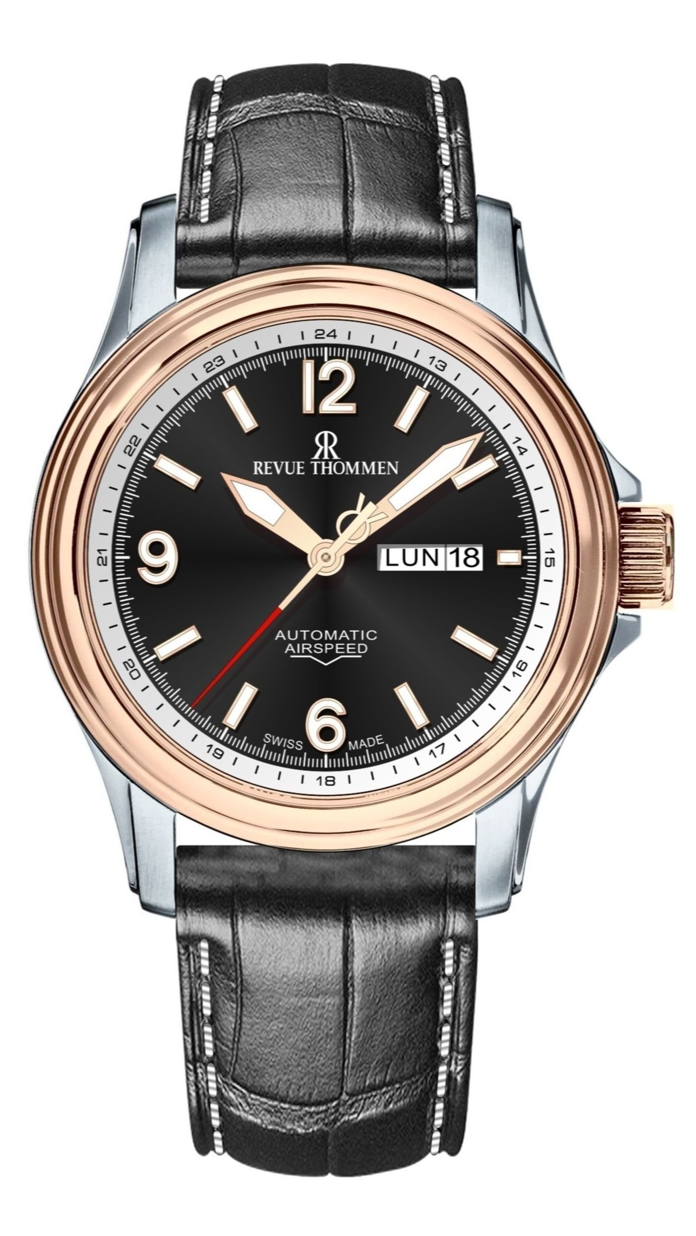 Revue Thommen Automatikuhr Xlarge High Tech