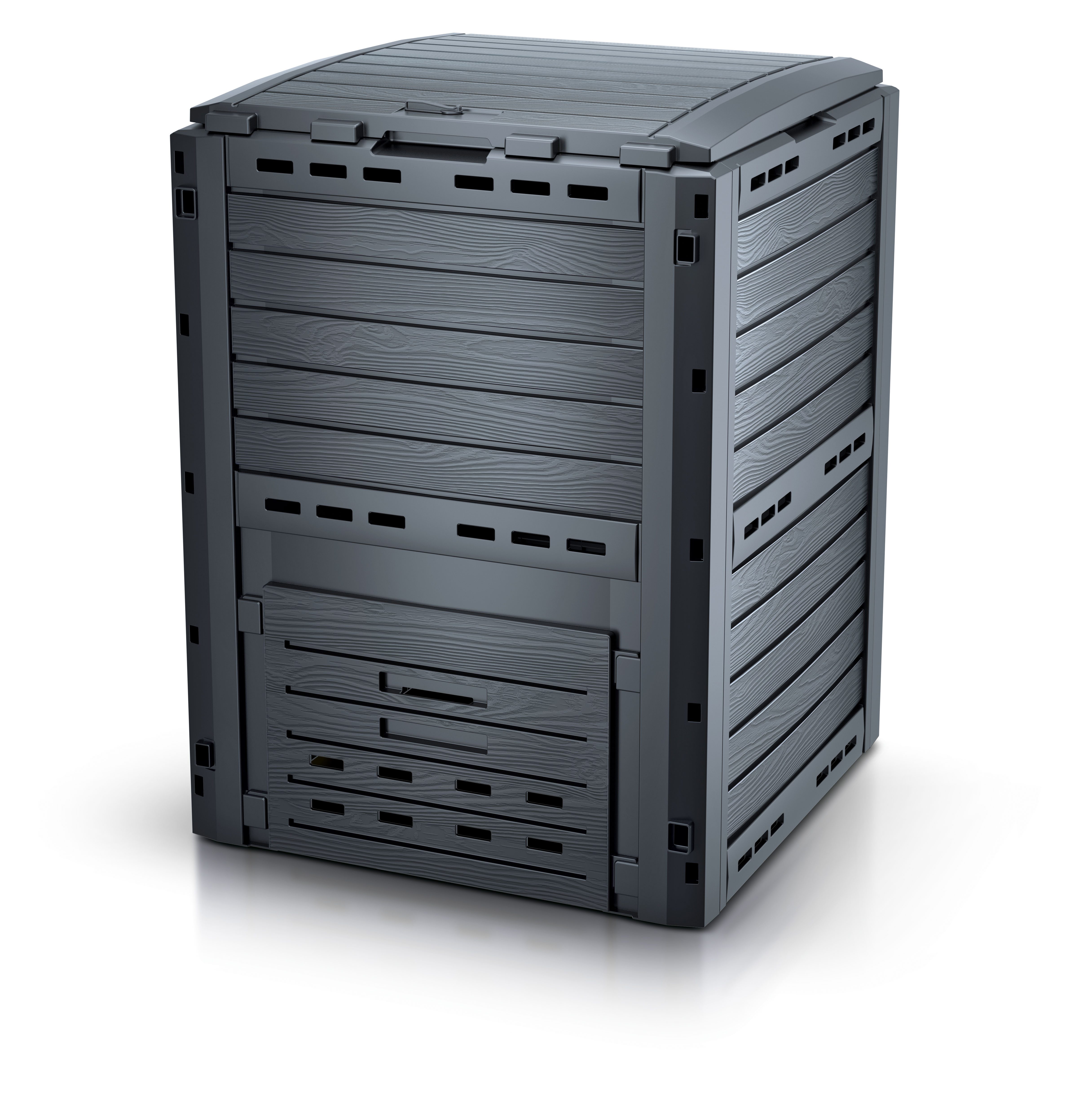 Prosperplast Компостеры Compogreen Woody, BxTxH: 59,6x81,5x60,0 cm, 280 l