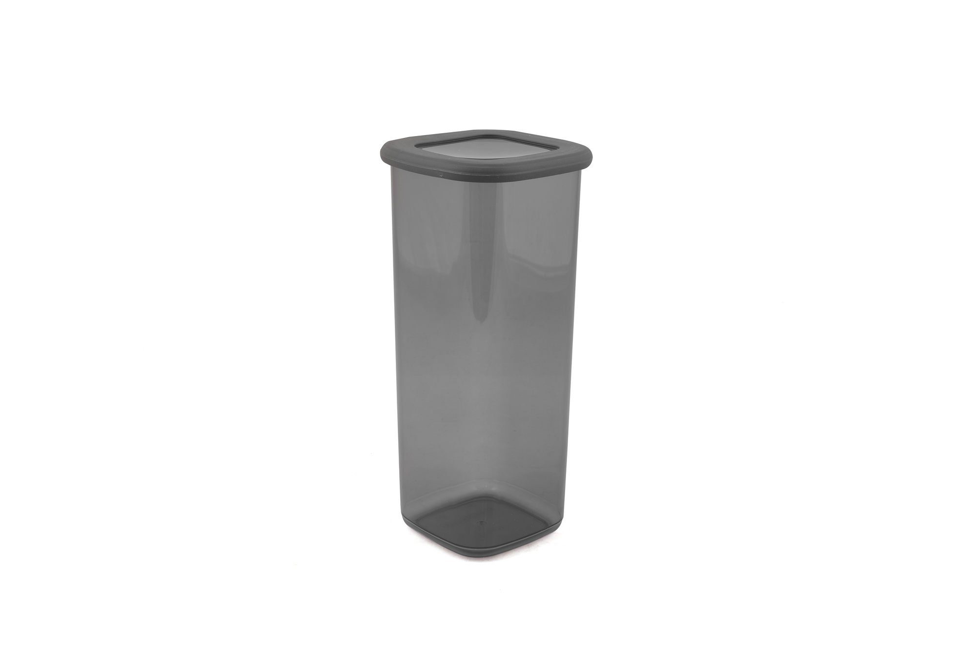 Vorratsdose 100% PLASTIC, 11 x 11 x 25 cm / 1750 ml (12 Pieces) V1426