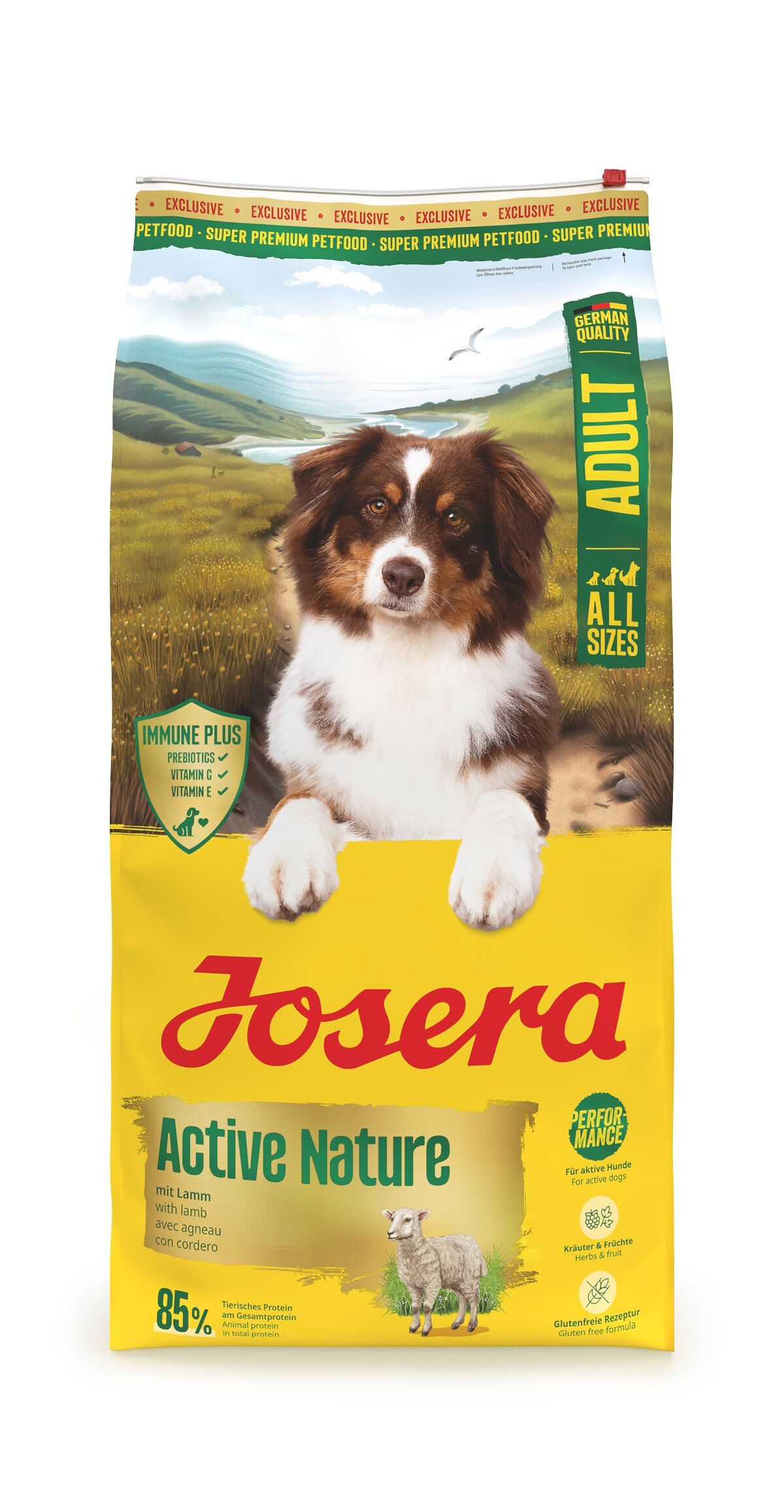 Josera Josera Adult Active Nature Trockenfutter für Hunde 12,5kg, Trockenfutter für: Hund