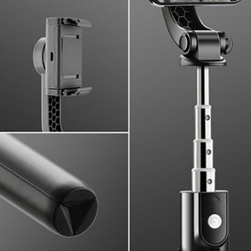 GelldG Selfie Stick Stativ, Smartphone Stabilisator, mit Fernbedienung Dreibeinstativ