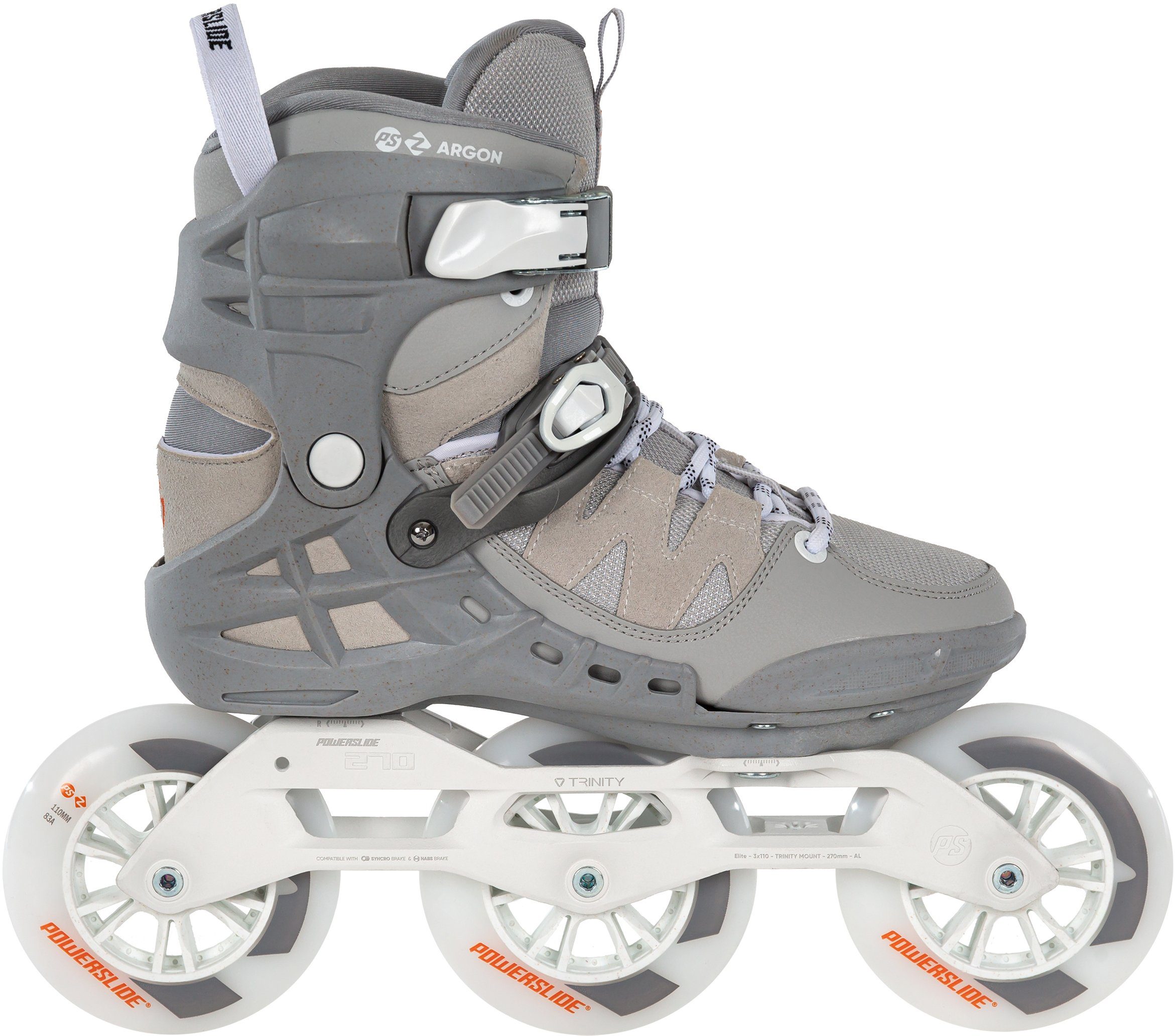 Powerslide Inlineskates Phuzion Argon Cement 110