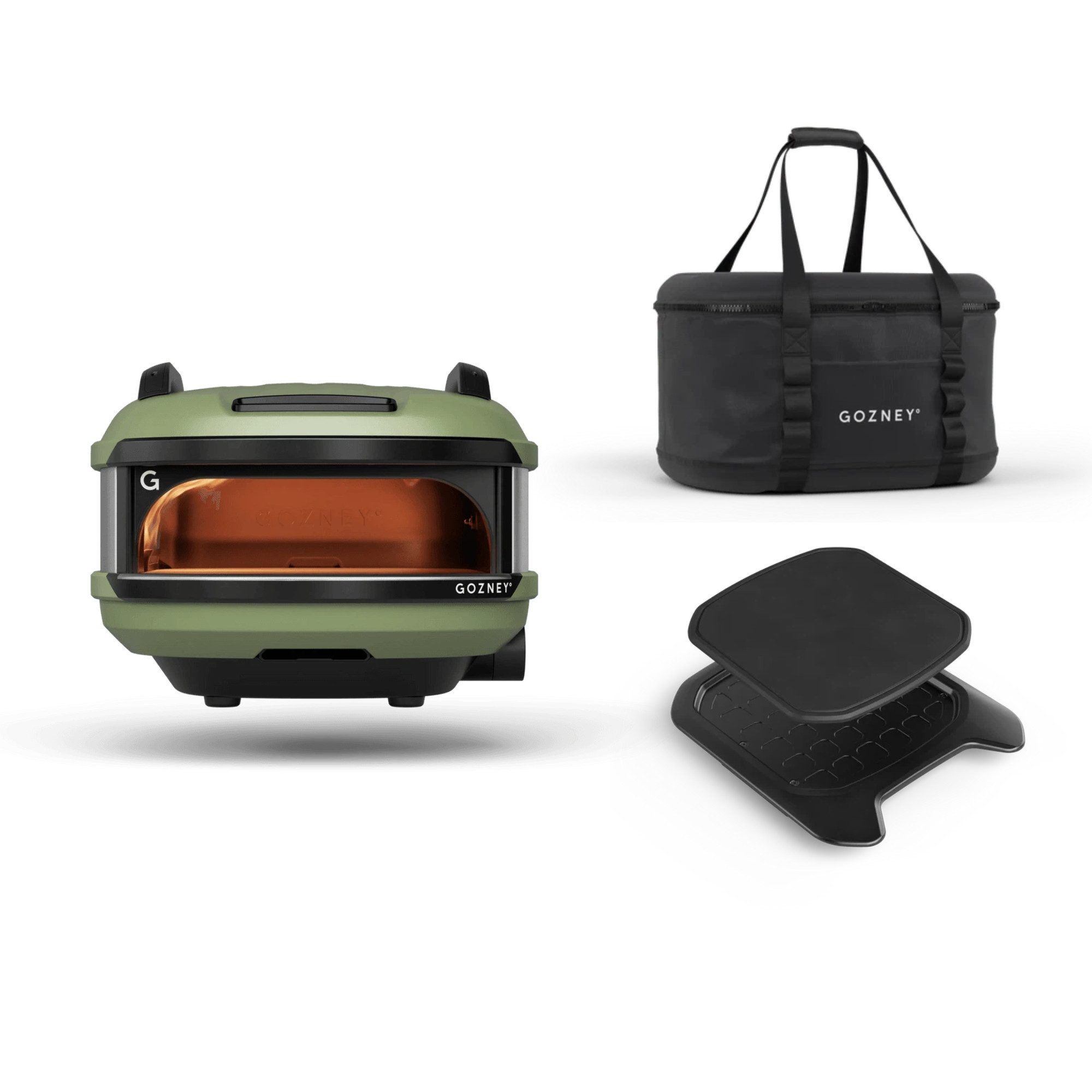 GOZNEY° Pizzaofen Gozney Tread Pizzaofen + Transporttasche + Roof Rack