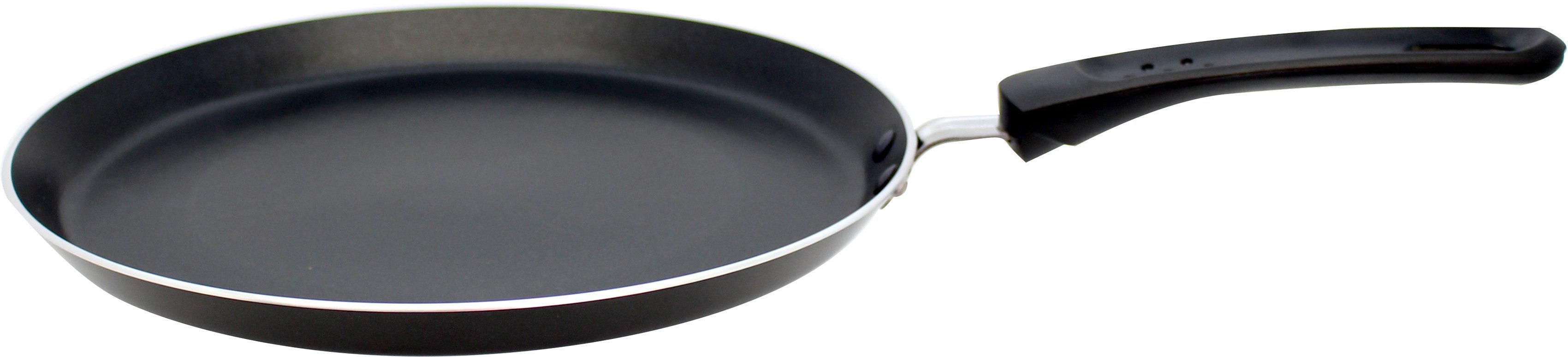 Ø Elo Basic Induktion Crêpepfanne Aluminium, Bratprofi, 24 cm,