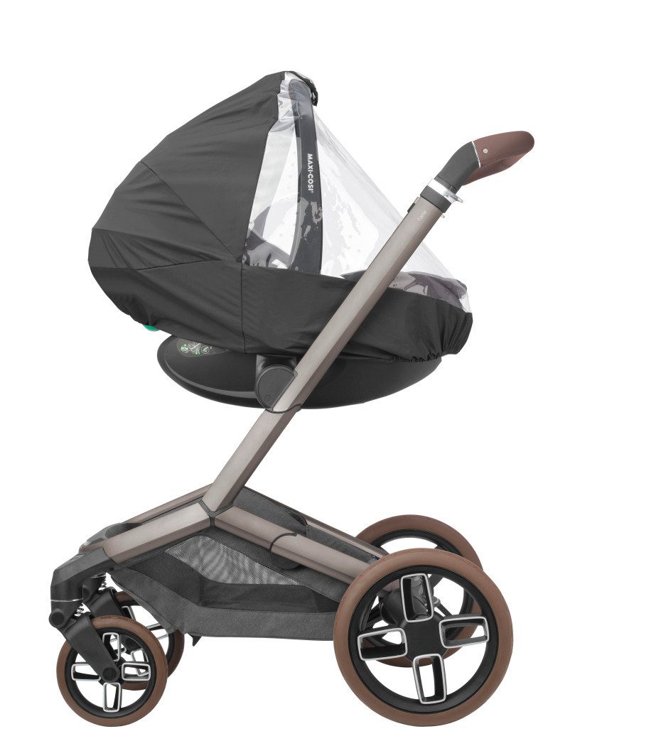 Maxi-Cosi Kinderwagen-Regenschutzhülle Maxi-Cosi Regenverdeck für Babyschale, universal passend für Baby-Auto, Wind- und Wetterschutz Komplett belüftet, damit dein Kind sich wohlf…