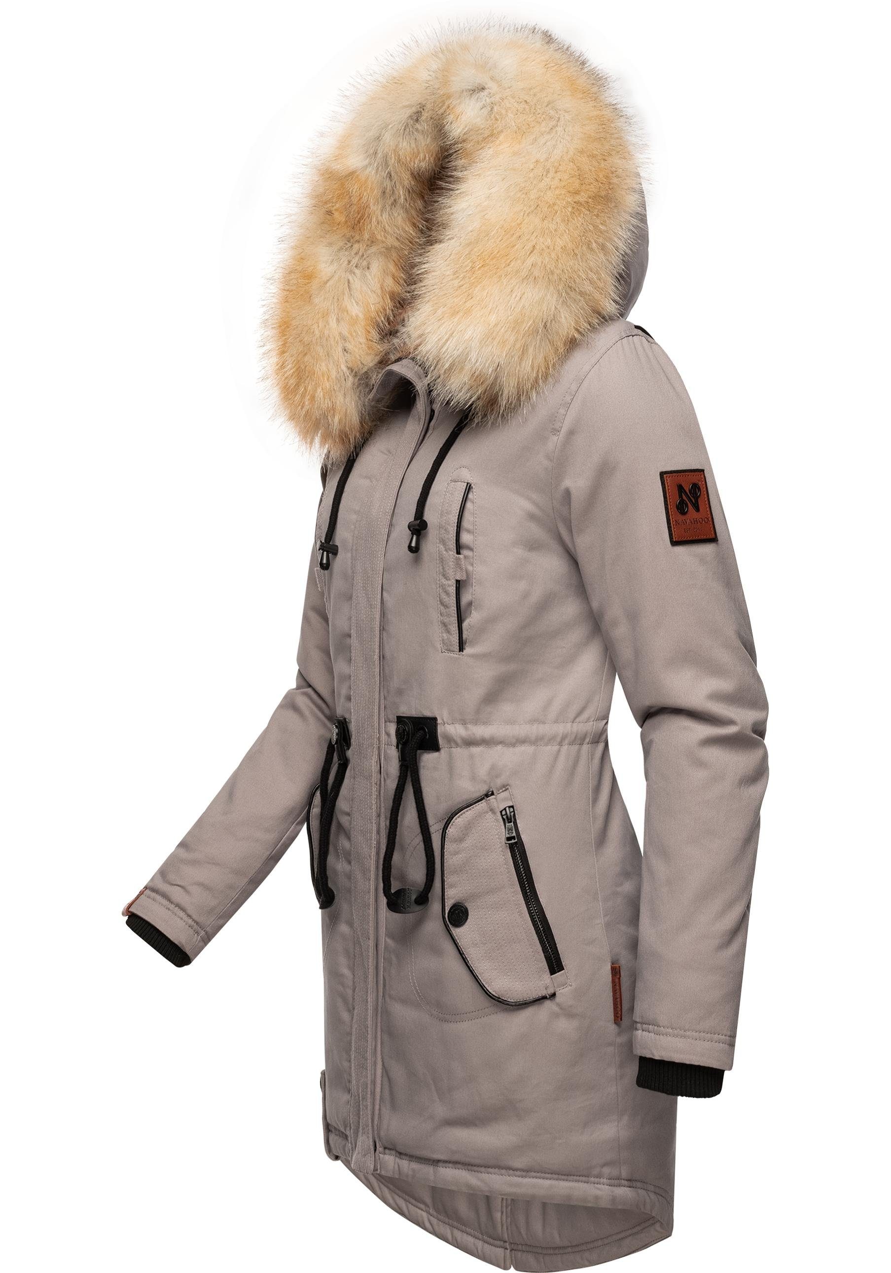 Navahoo Wintermantel Bombii stylischer Damen Winterparka günstig online kaufen