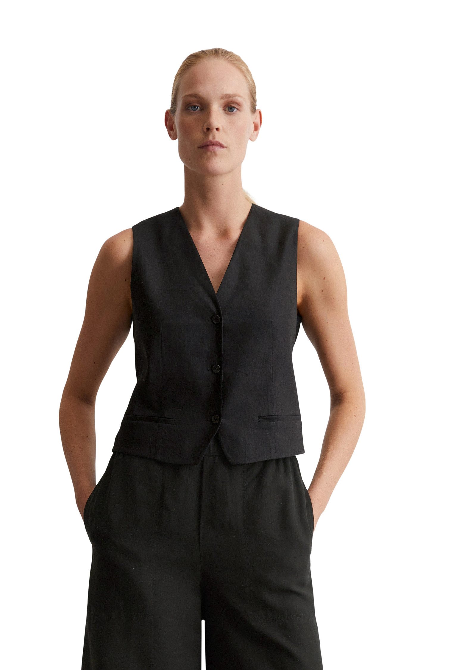 Marc O'Polo Chinohose aus TENCEL™ Lyocell-Leinen-Mix günstig online kaufen