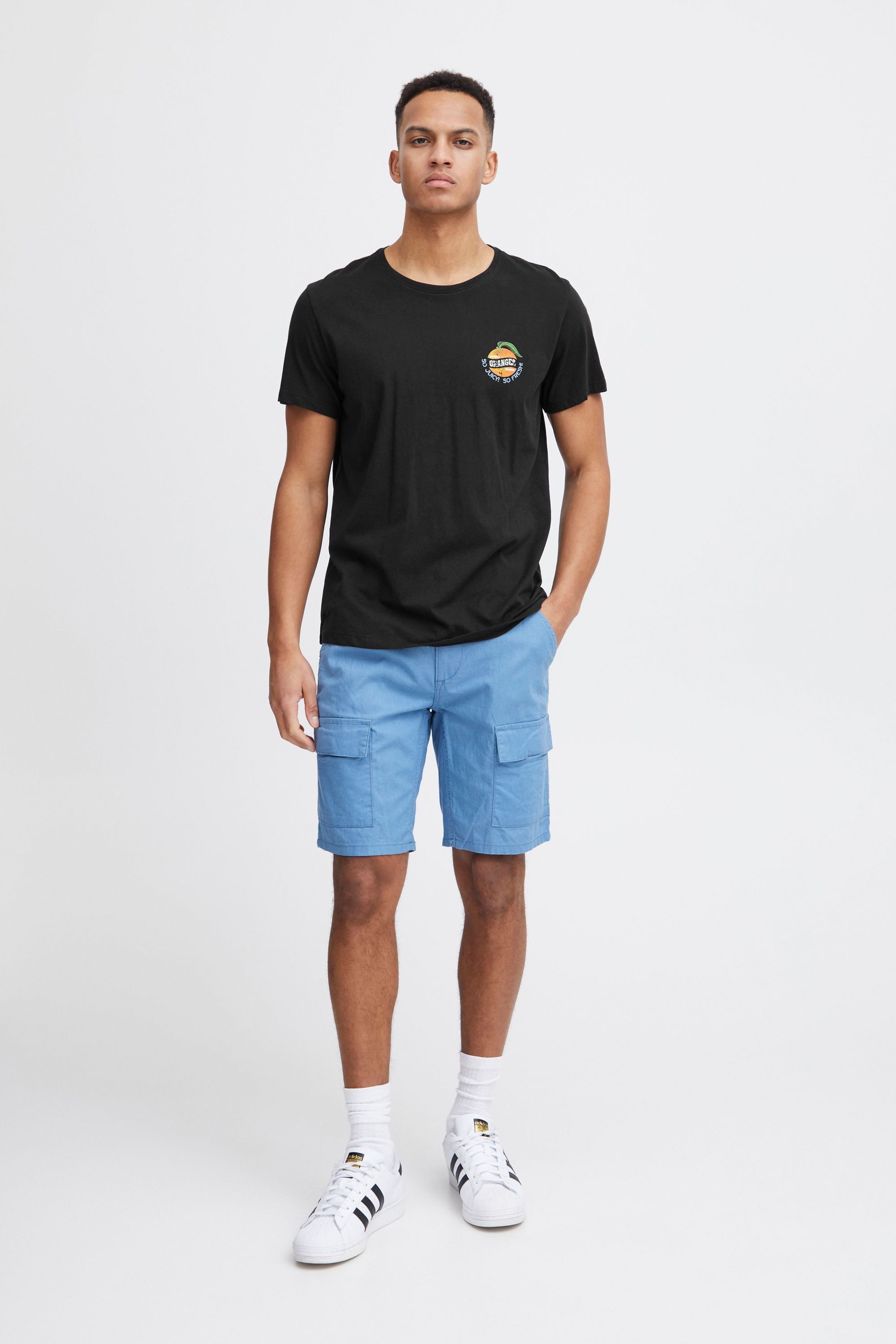 Blend T-Shirt BHTee (1-tlg) Lässiges T-Shirt mit Backprint