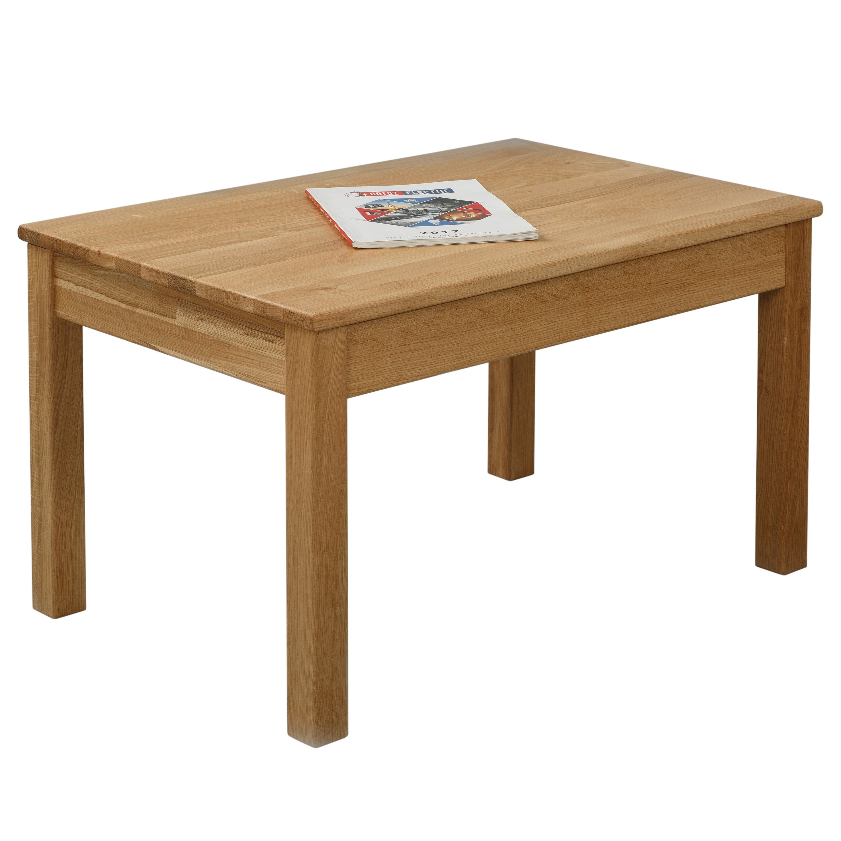 Krok Wood Couchtisch Tomas aus Massivholz in Eiche günstig online kaufen