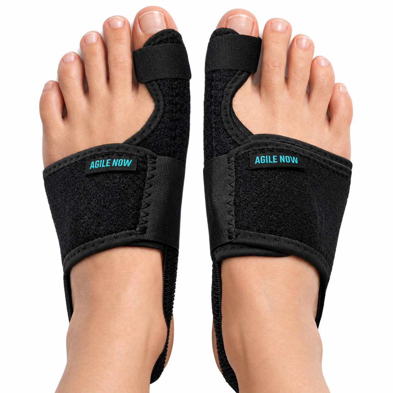 AGILE NOW Hallux-Bandage Hallux Valgus Bandage, 1 Paar, flexibel anpassbar