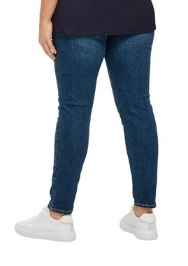 s.Oliver Stoffhose Jeans / Skinny Leg / Mid Rise Label-Patch
