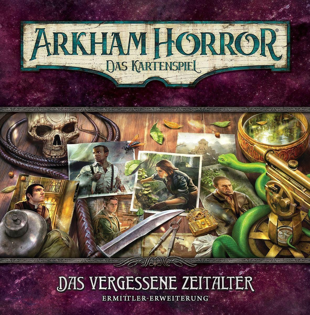 Fantasy Flight Games Spiel, Arkham Horror: Das Kartenspiel - Das vergessene Zeitalter...