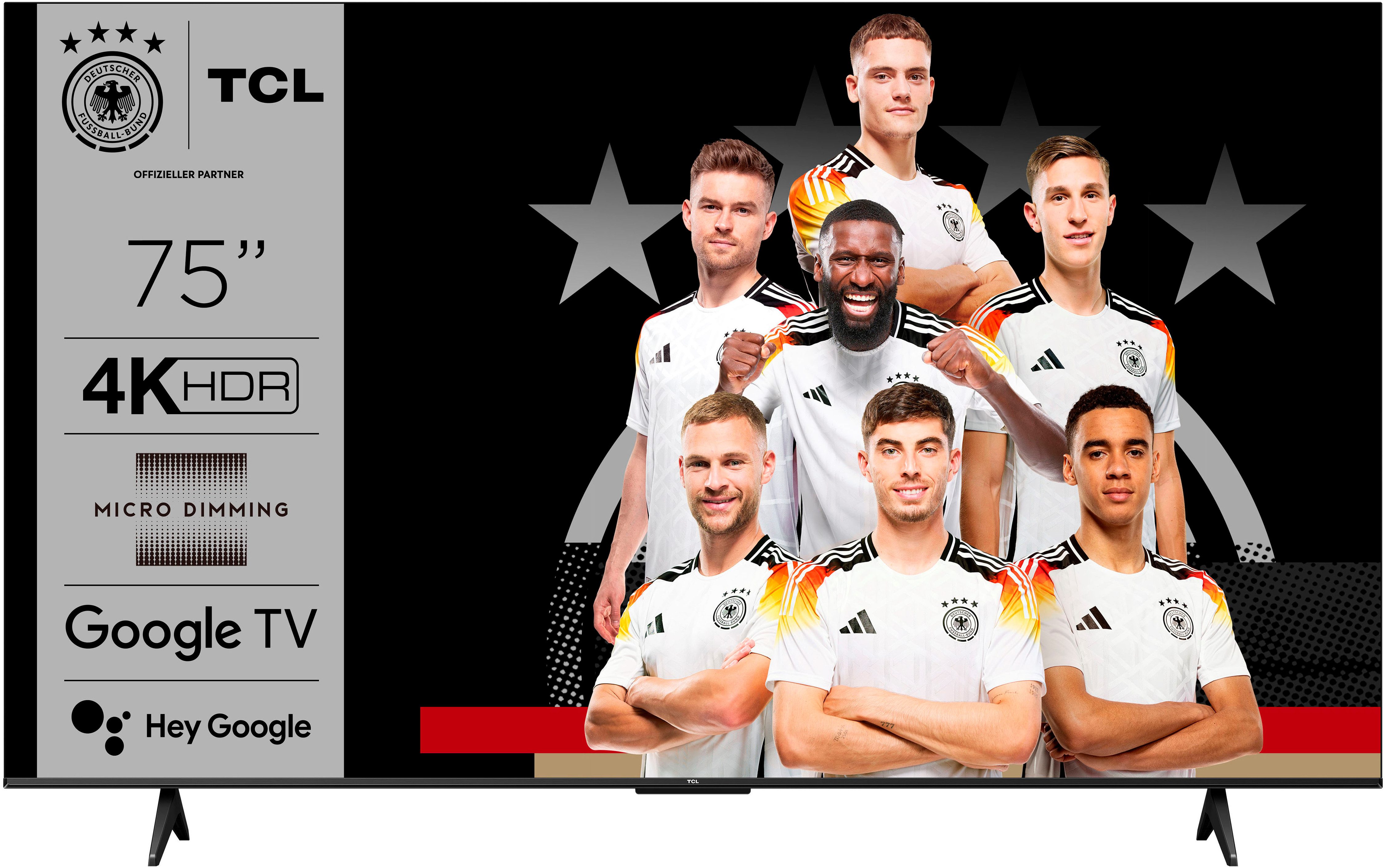 TCL 75V6BX1 LED-Fernseher (189 cm/75 Zoll, 4K Ultra HD, Google TV, Smart-TV)