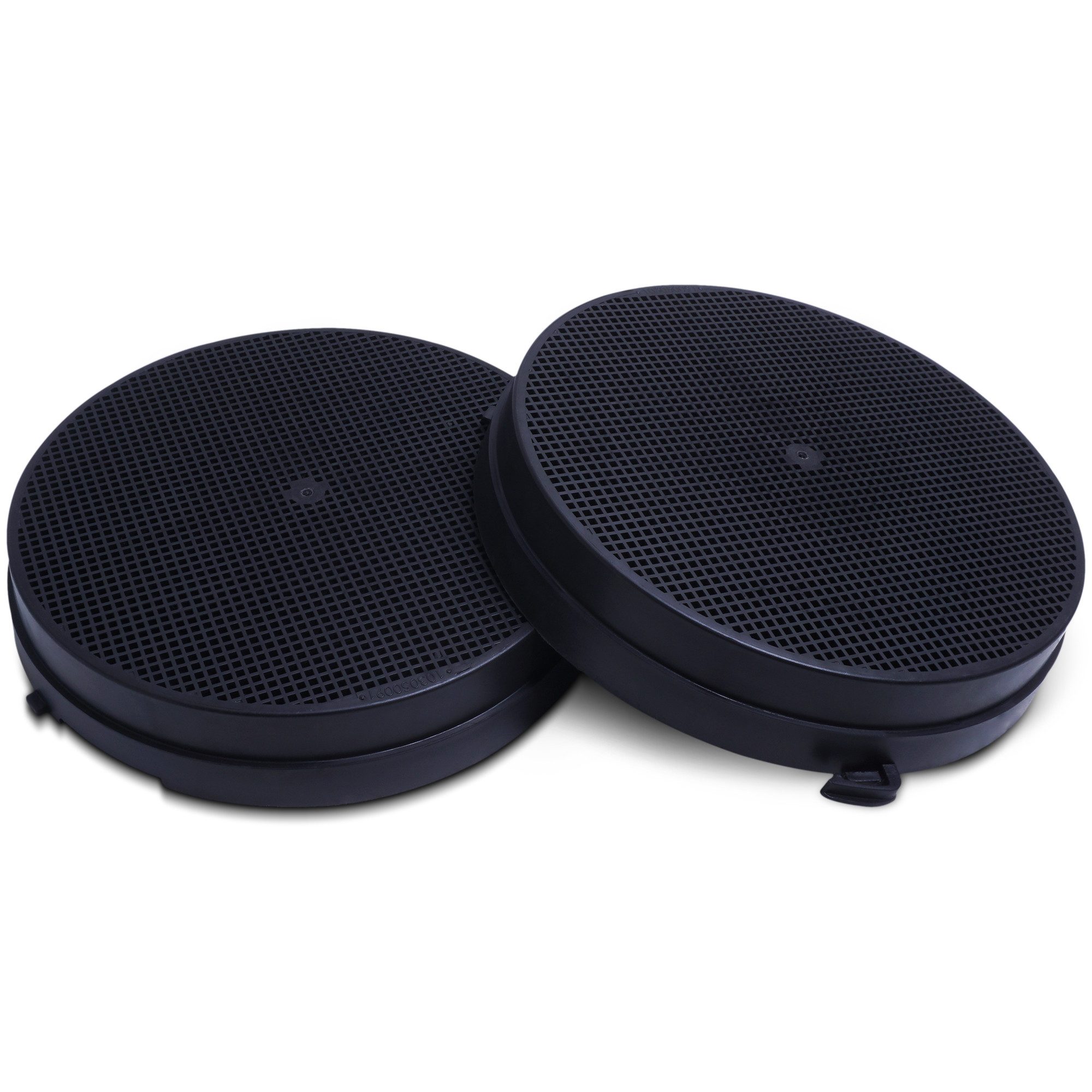 VIOKS Aktivkohlefilter Kohlefilter Ersatz für Falmec 103050091, Set 2x Filter Ø168 für Dunstabzugshaube Falmec Typ 6