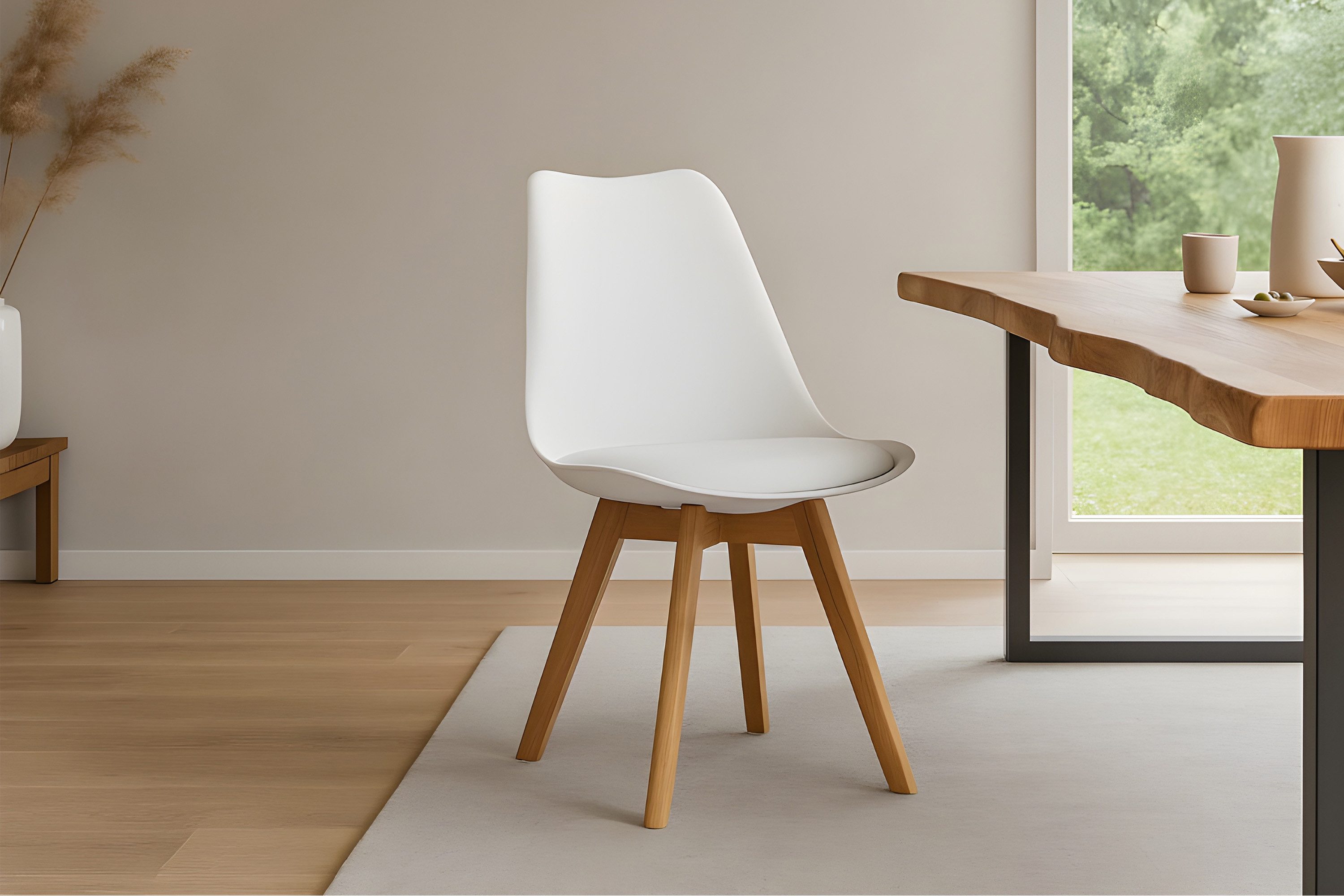 SAM® Schalenstuhl Lovely, Sitzpolster aus Kunstleder, günstig online kaufen