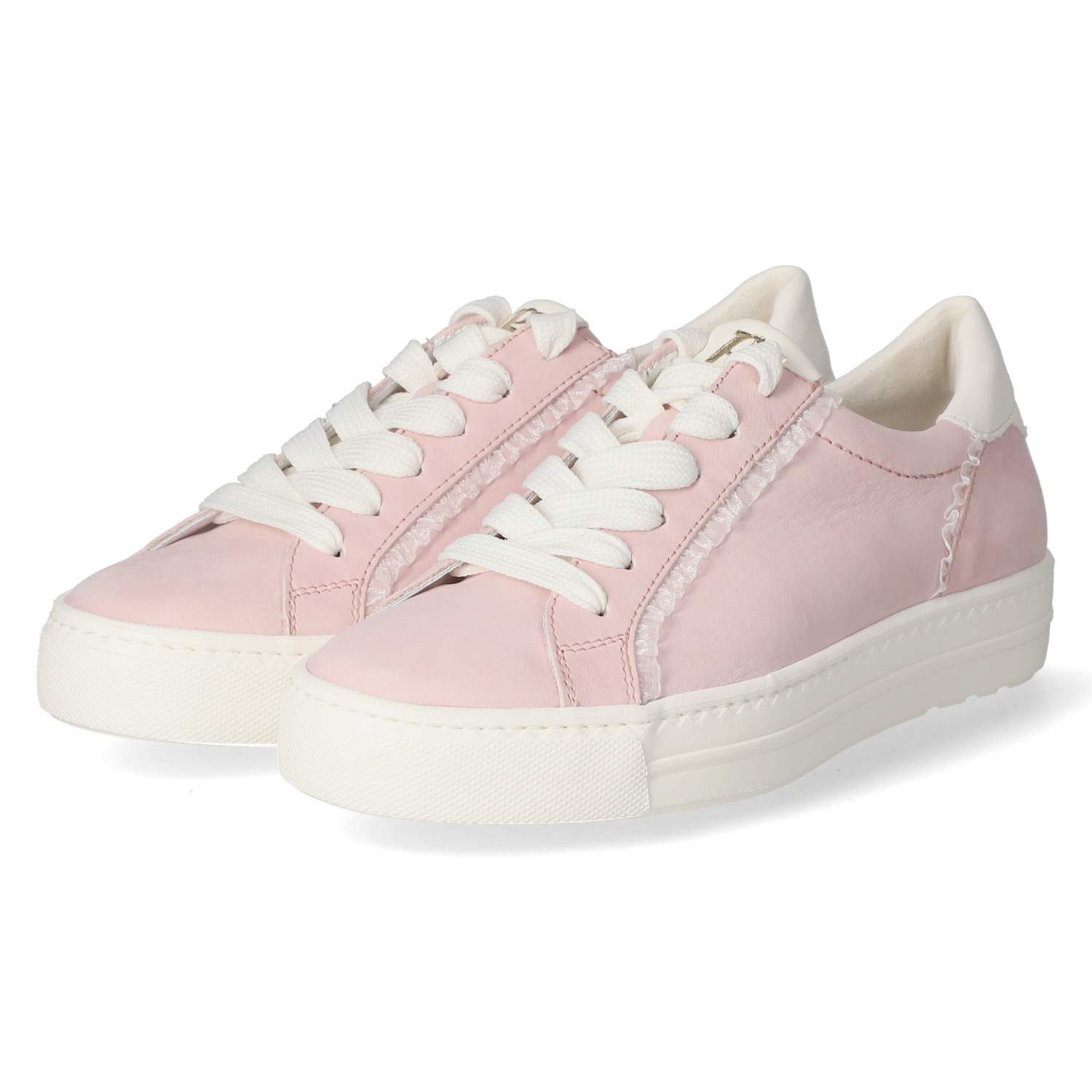 Paul Green Paul Green 5561-009 Damen Rauleder rose/pink Schnürschuh günstig online kaufen