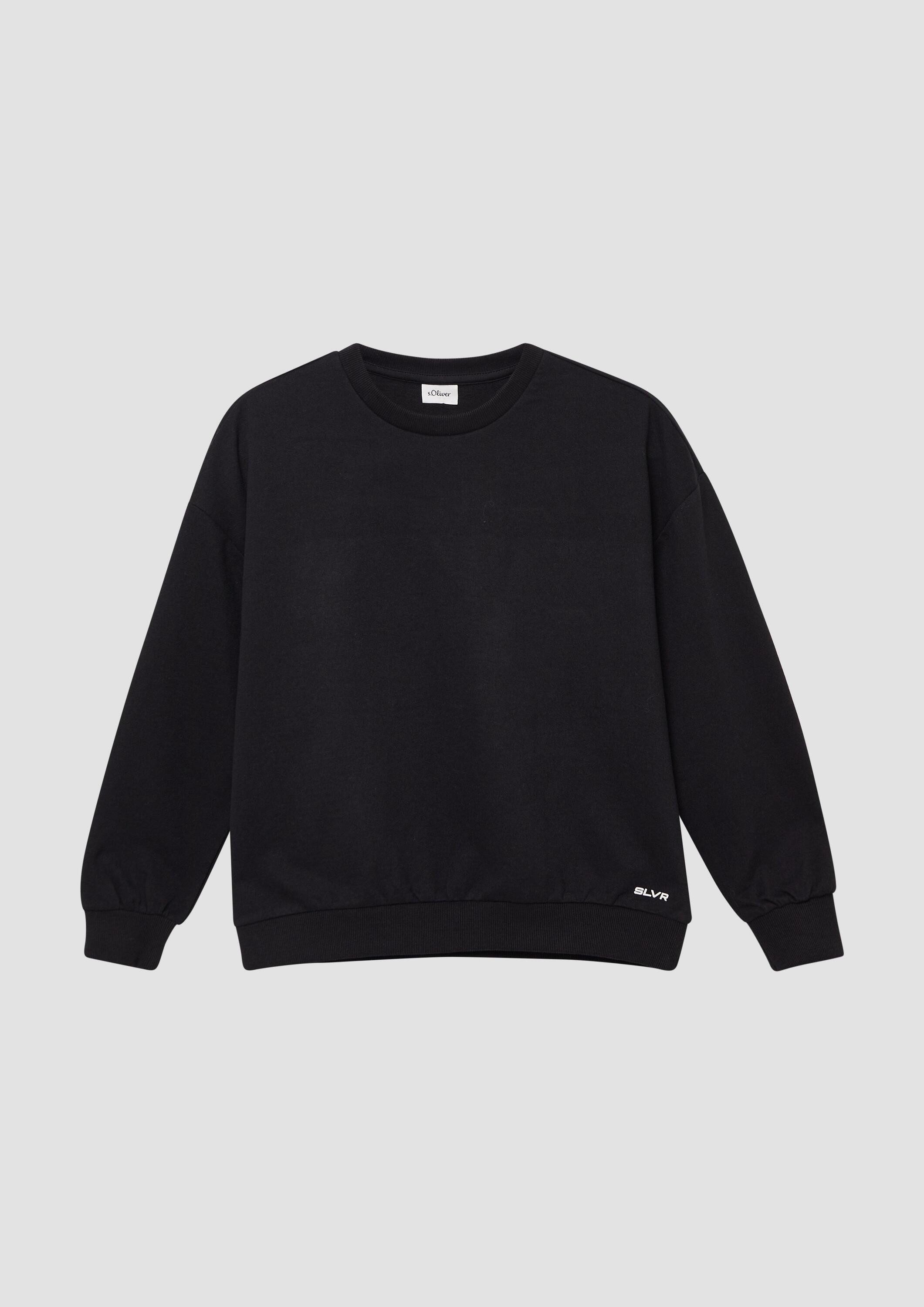 s.Oliver Sweatshirt Sweatshirt Unisex Sweatshirt im Oversize-Shape (1-tlg)