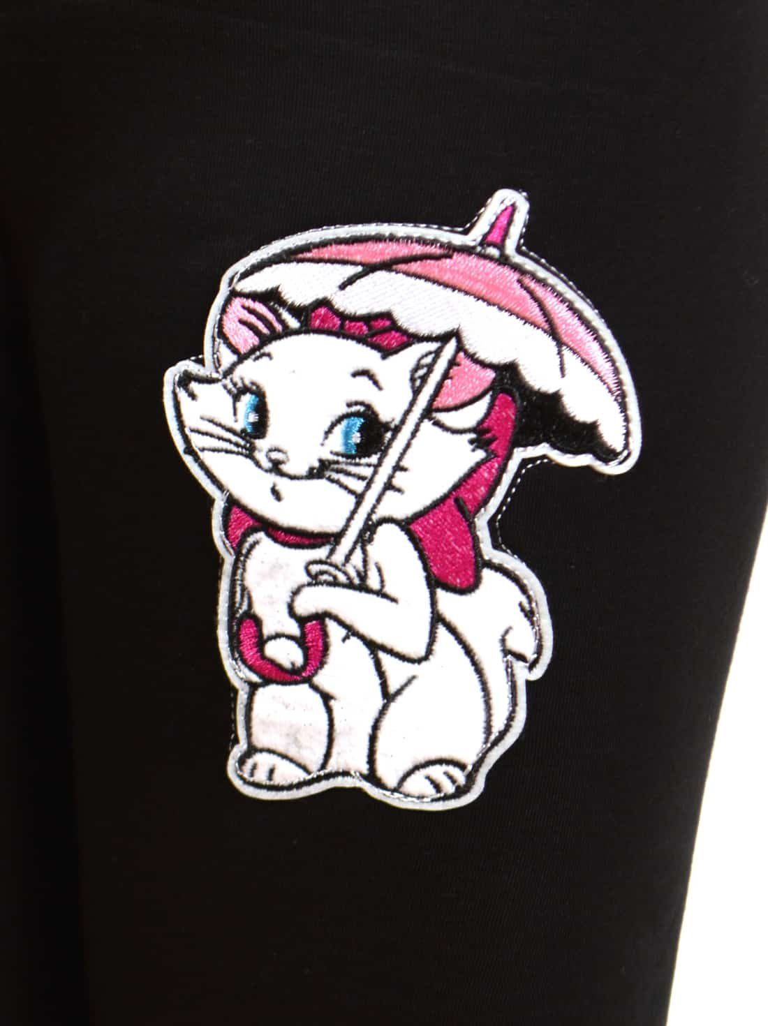 KMISSO Leggings Kinder Mädchen Thermo Hose Leggings Katze 30528 (1-tlg) mit elastischem Bund – Bild 4 von 4