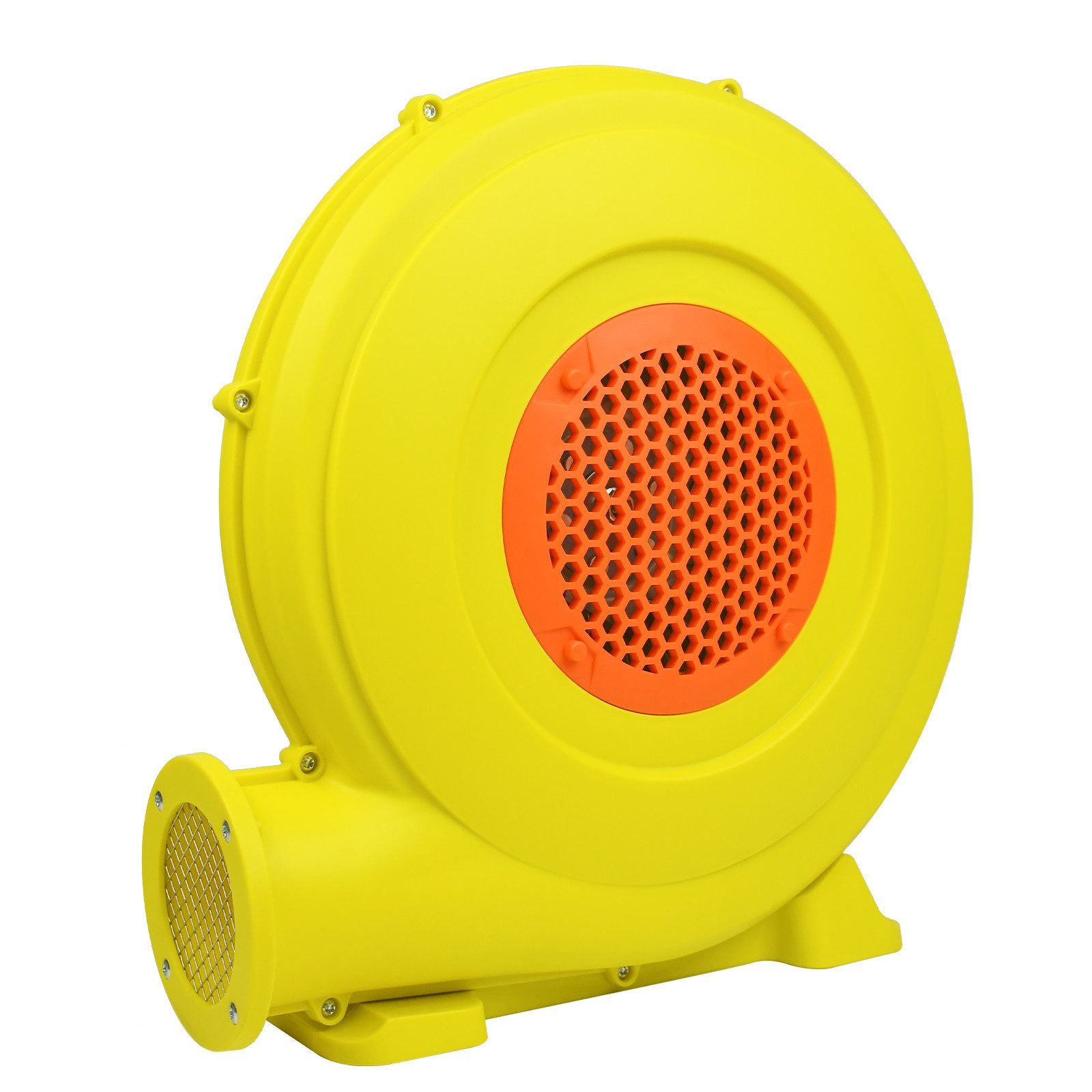 FIVMEN Luftpumpe Luftgebläse Elektrische Hüpfburg Gebläse Tragbar Gebläsepumpe (350W/450W/750W), für Hüpfmatratze, Wasserrutsche, Aufblasbare pumpen mit Griff, Boden
