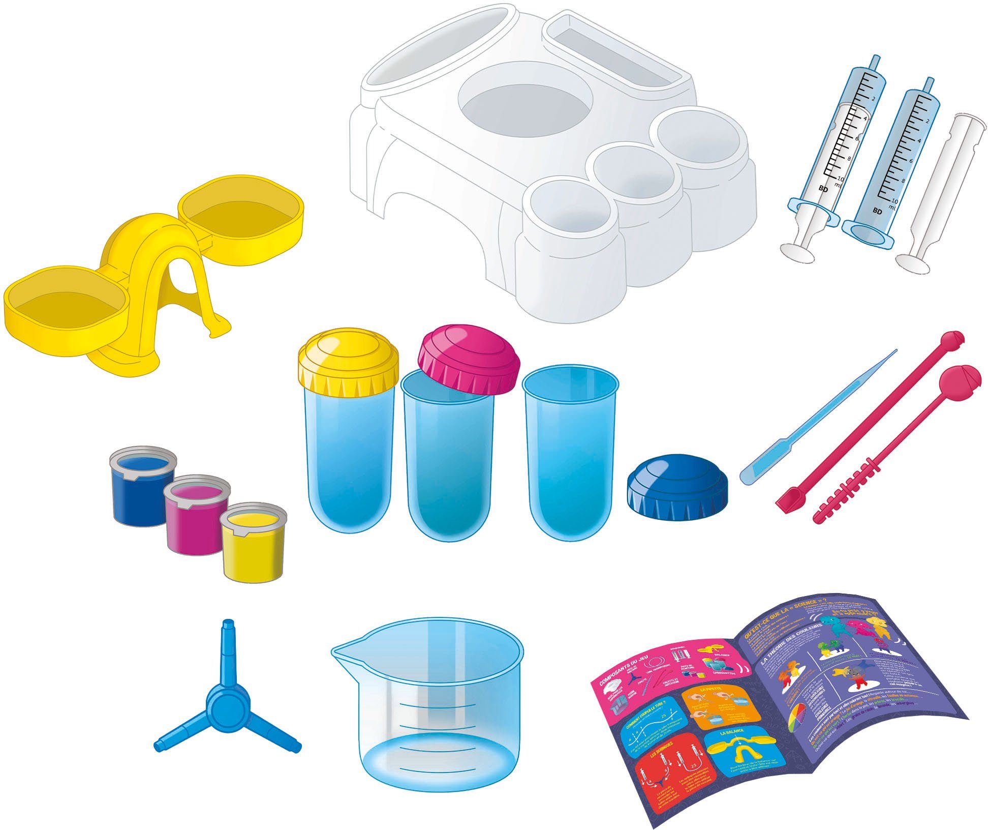 Clementoni® Experimentierkasten Galileo, Meine ersten Experimente, Made in Europe