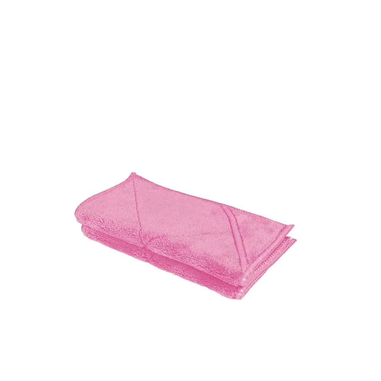Soft-Touch Mikrofasertuch 2-tlg., 18 60° Unicopuro bei C) Waschbar cm (Spar-Set, x pink 18