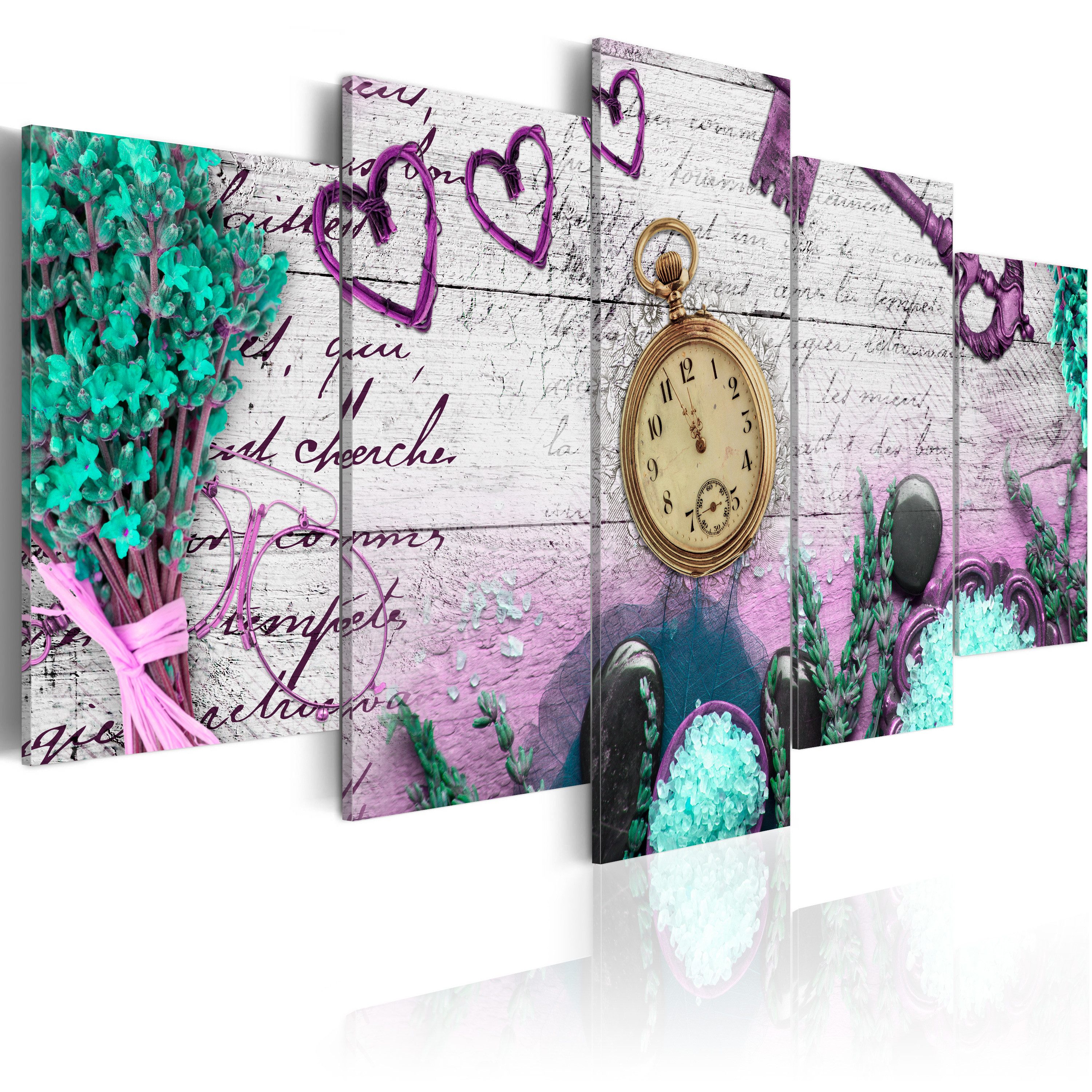 Artgeist Wandbild Amethyst composition