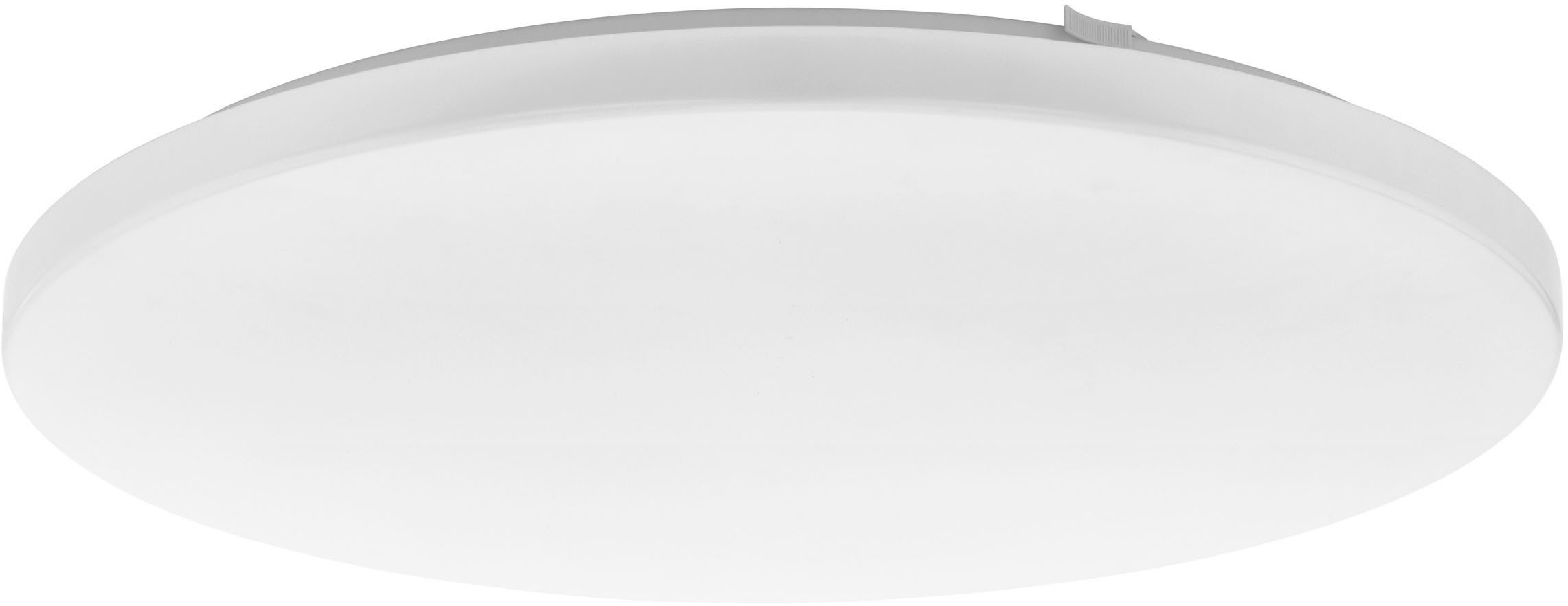EGLO LED Deckenleuchte FRANIA-Z Deckenlampe - Stahl - LED - 30W - IP20, Bluetooth, CCT - über Fernbedienung, Dimmfunktion, Farbwechsel, Memoryfunktion, Nachtlichtfunktion, RGB, Weckerfunktion, dimmbar über Fernbedienung, mehrere Helligkeitsstufen, LED fest integriert, Neutralweiß, Kaltweiß, Warmweiß, RGB, Wohzimmerlampe, Esszimmerlampe, Flur, Schlafzimmer, H7,5 x Ø50 cm