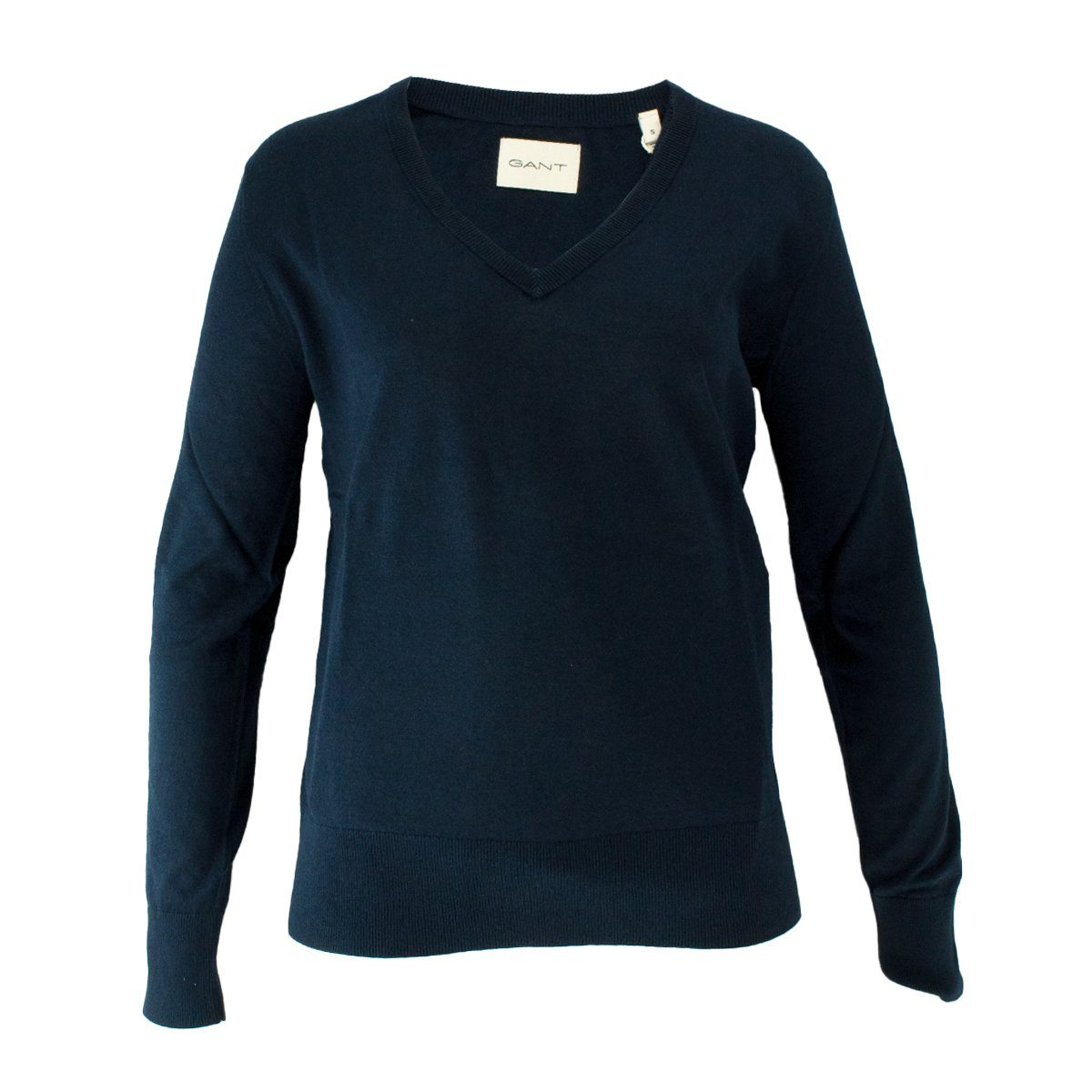 Gant V-Ausschnitt-Pullover 4803187 Damen V-Neck Fine Pullover