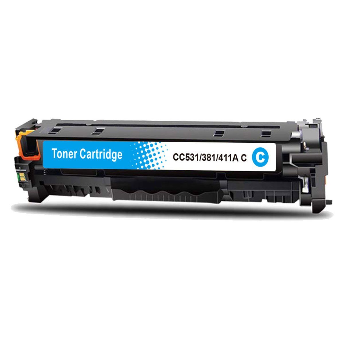 Gigao Tonerkartusche Kompatibel LaserJet und CP weitere Color für CC531A 304A, HP 2026 Schwarz, DN HP