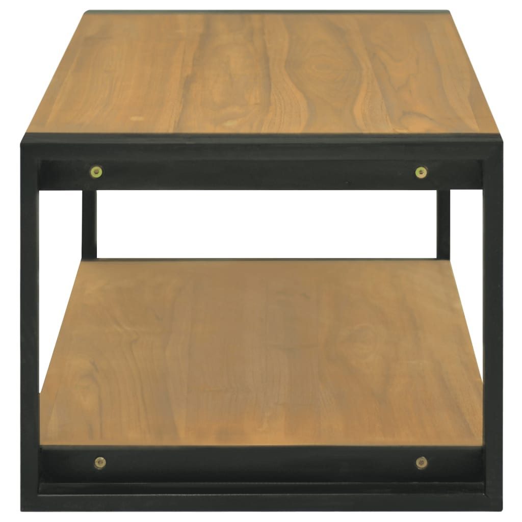 vidaXL Badregal 110 x 45 x 35 cm Wand-Badregal 110x45x35 cm Massivholz Teak