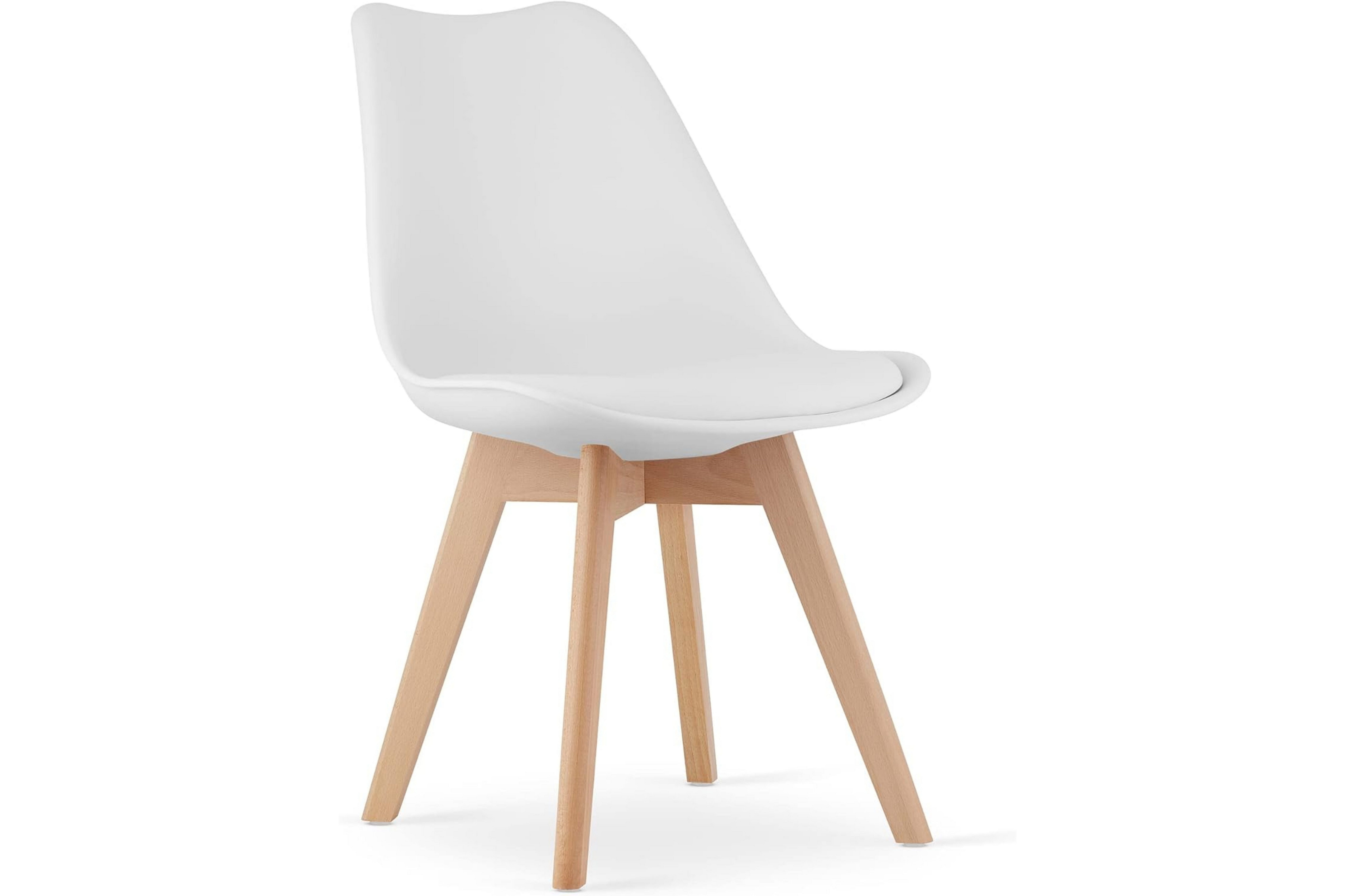 Best for Home Bürostuhl Best For Home – Moderner Esszimmerstuhl mit Holzbeinen und Ledersitz