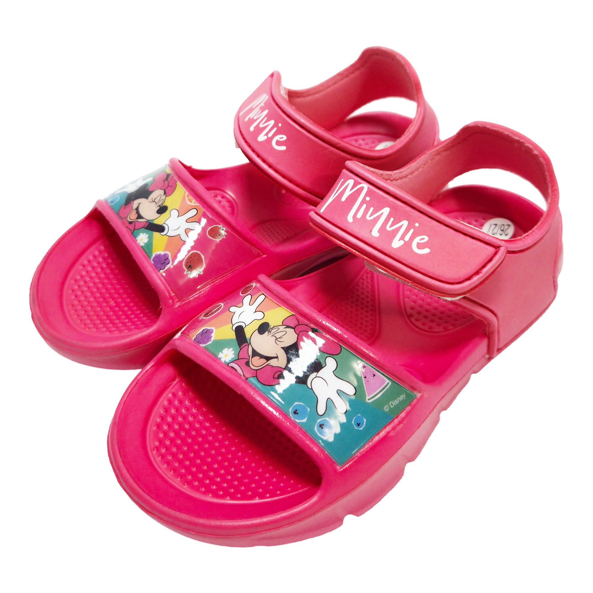 Disney Disney Minnie Maus Mädchen Sandalen Rosa Pink Badeschuhe Latschen Sandale Gr. 22 bis 33