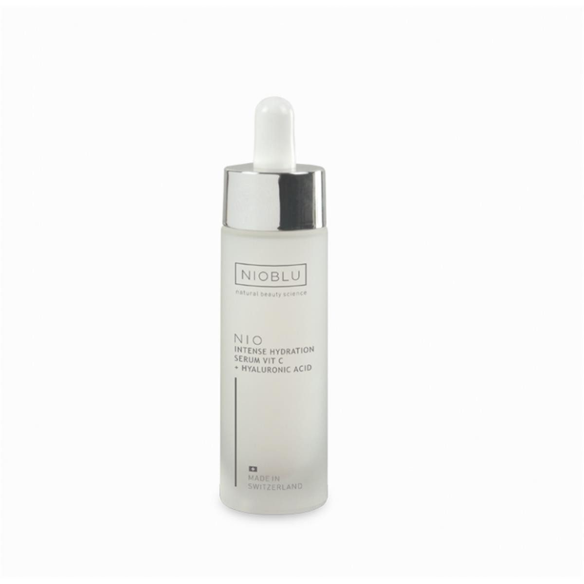 Hyaluron Serum NIOBLU Intensives Feuchtigkeitsserum mit Vitamin C und Hyaluronsäure
