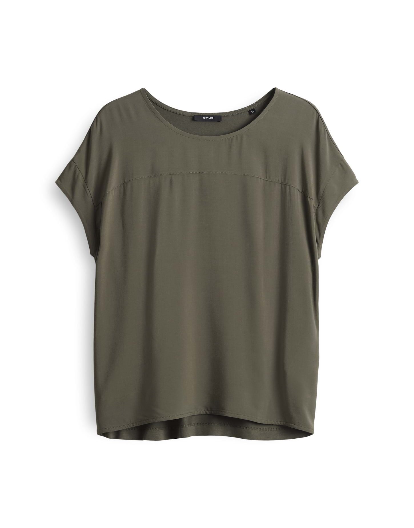 OPUS Kurzarmshirt SESONNE Regular im Materialmix günstig online kaufen