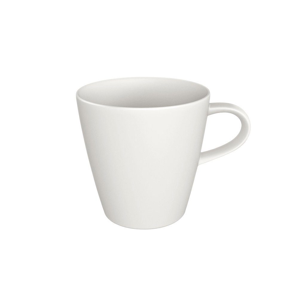 Villeroy & Boch Tasse Manufacture Henkelbecher, 1-tlg., Porzellan, Premium Porcelain, mikrow.- & spülm.sicher, Made in Germany