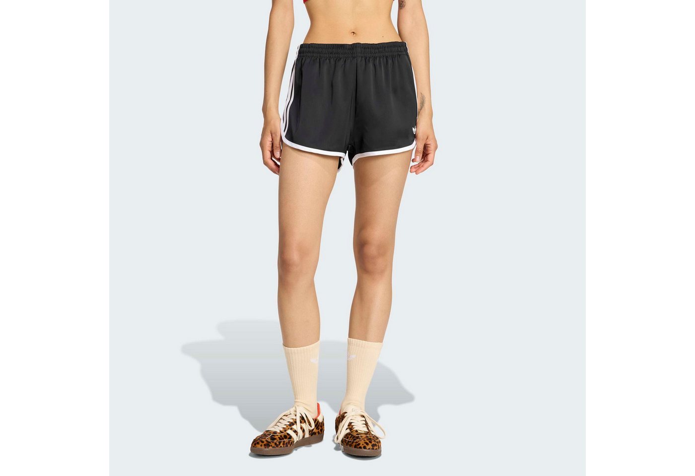 adidas Originals Shorts 3S SPRNTR für Erwachsene, mit Gummizug, enger Schnitt